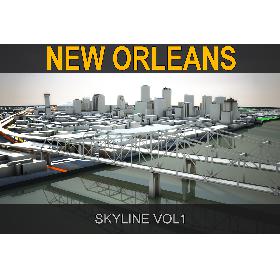 New Orleans Skyline Vol1